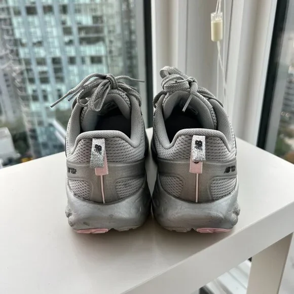 GANNI x New Balance Silver and Pink FFT Trainers - Picture 8 of 9